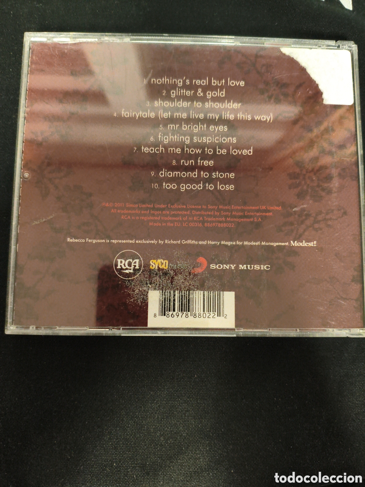CDs de m&uacute;sica: Rebecca Ferguson&nbsp;&lrm;&ndash;&nbsp;Heaven - Foto 2