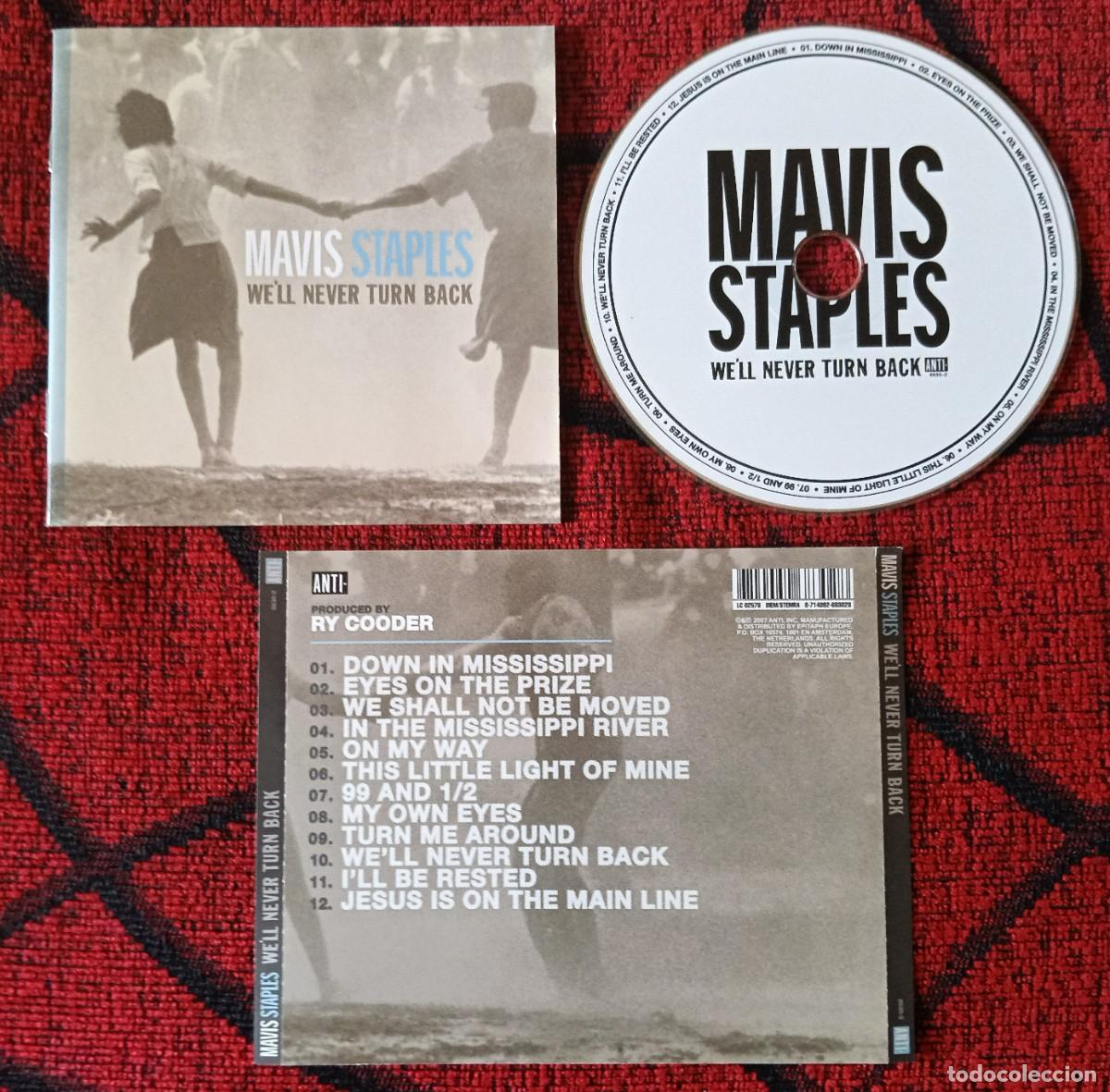 CDs de m&uacute;sica: MAVIS STAPLES ** Well Never Turn Back ** CD 2007 - Foto 1