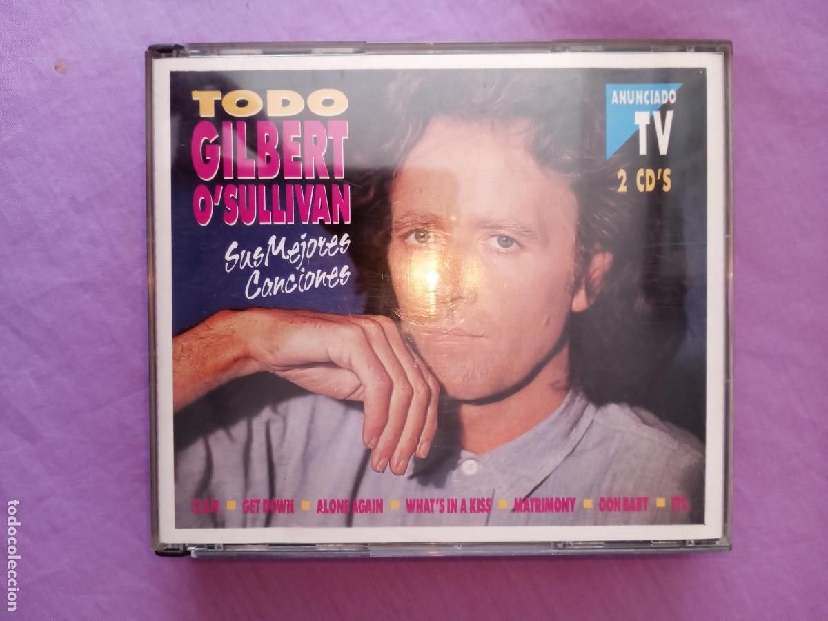 CDs de M&uacute;sica: GILBERT O&acute;SULLIVAN - TODO SUS MEJORES CANCIONES - 2 CD BCN RECORDS 1992 SPAIN CD-211/T-C62
