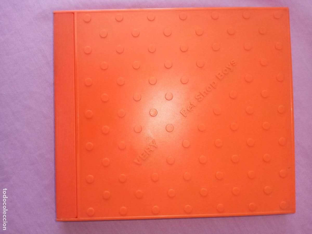 CDs de M&uacute;sica: PET SHOP BOYS - VERY - CD 1993 PARLOPHONE ORANGE RELIEF JEWEL CASE ITALY EDITION 072 7 789721 2 9