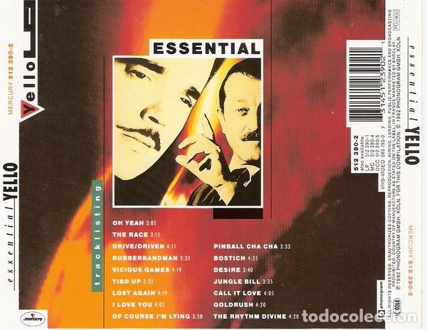 CDs de m&uacute;sica: Yello - Essential (CD, Comp, PRS) Label:Mercury Cat#: 512 390-2 - Foto 2