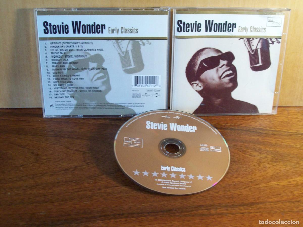 CDs de m&uacute;sica: STEVIE WONDER - EARLY CLASSICS - CD - Foto 1