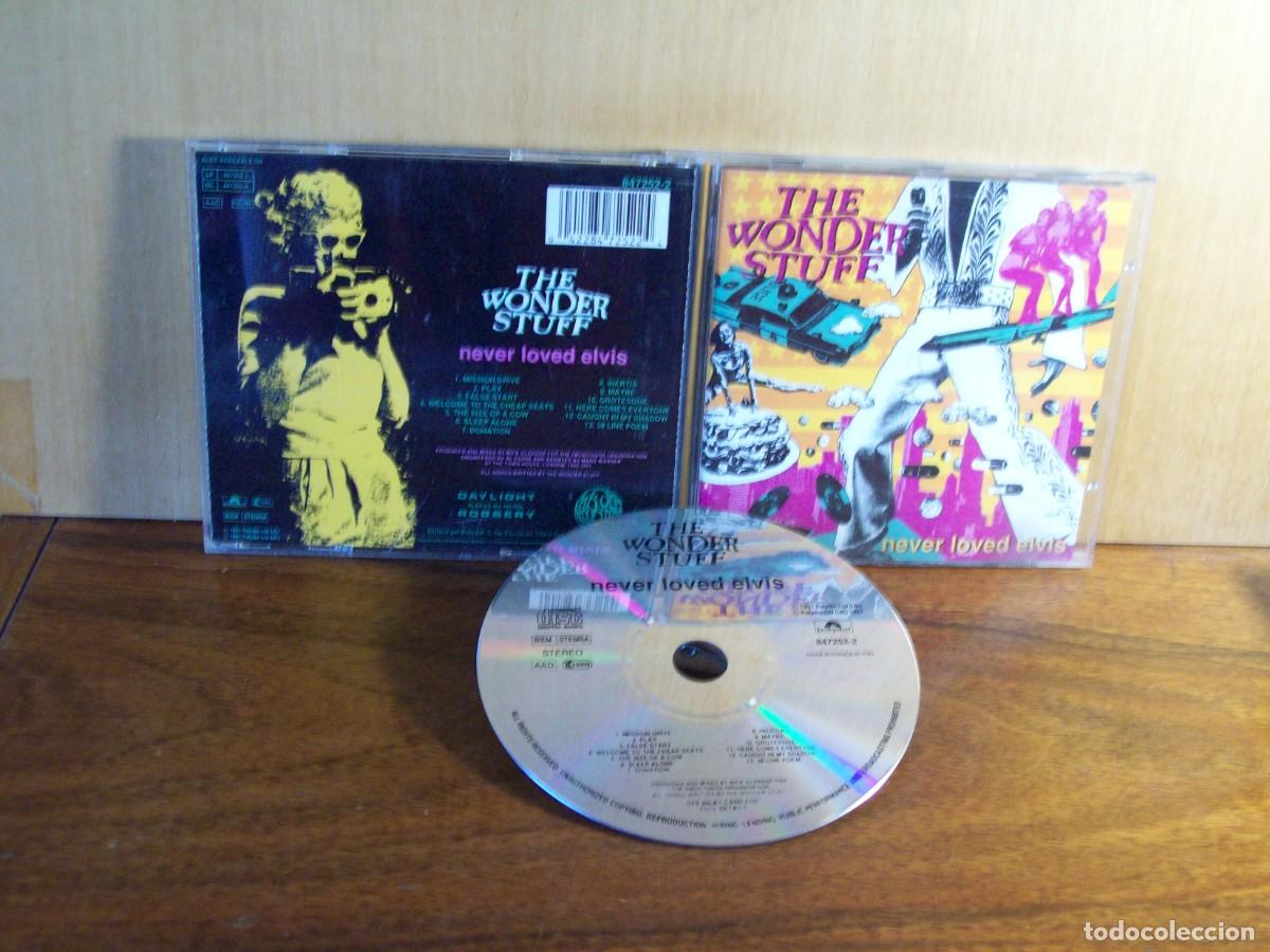 CDs de m&uacute;sica: THE WONDER STUFF - NEVER LOVED ELVIS - CD - Foto 1