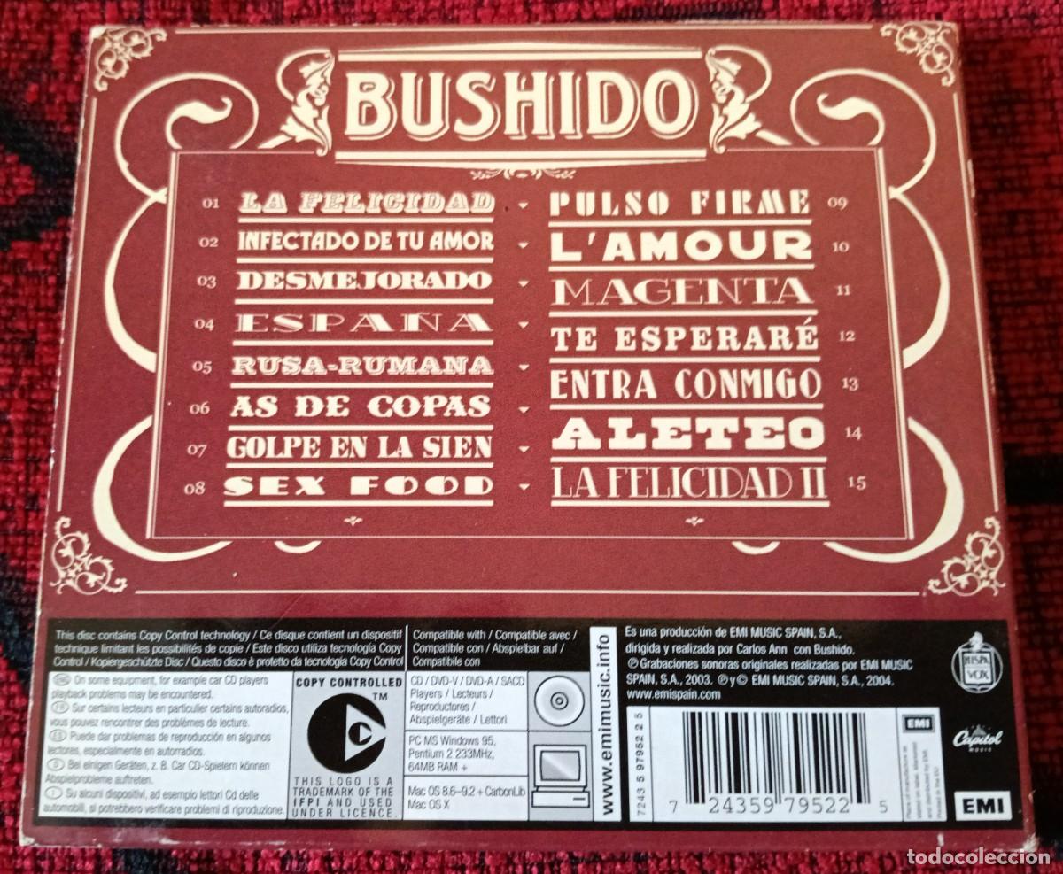 CDs de m&uacute;sica: BUSHIDO ** Bushido ** CD 2004 - Foto 2