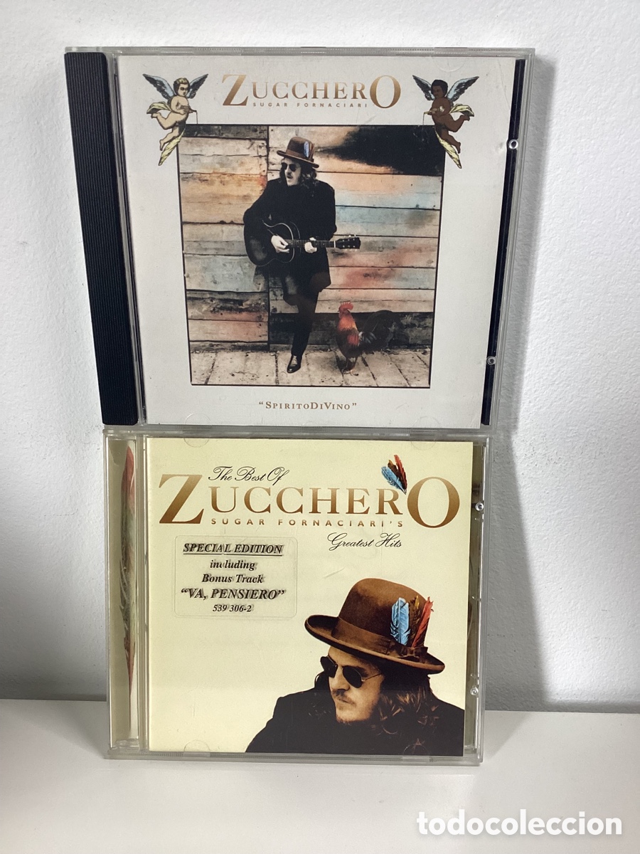 CDs de m&uacute;sica: Lote 2 Discos - Zucchero - Foto 1