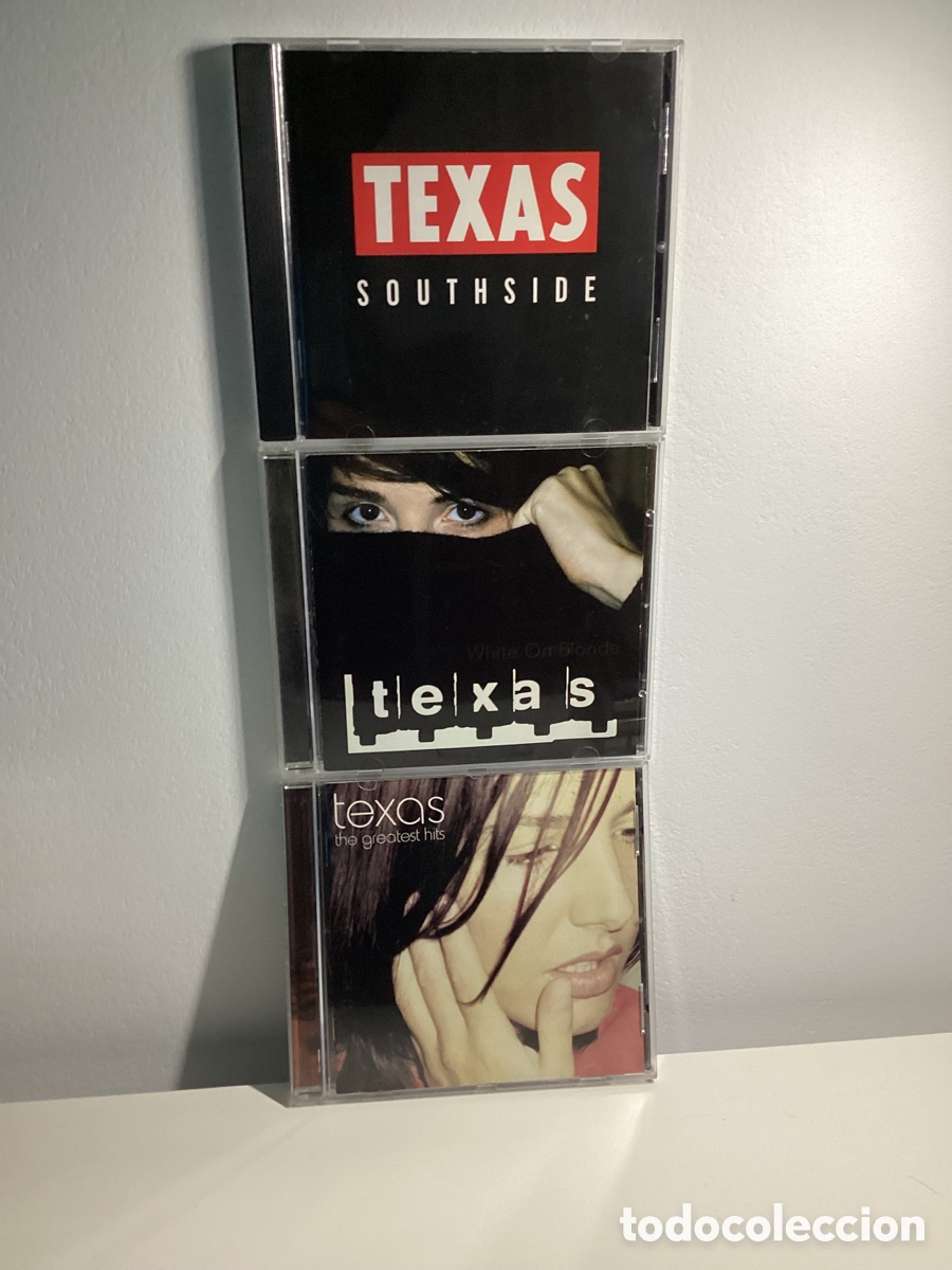 CDs de m&uacute;sica: Lote 3 Discos - Texas - Foto 1