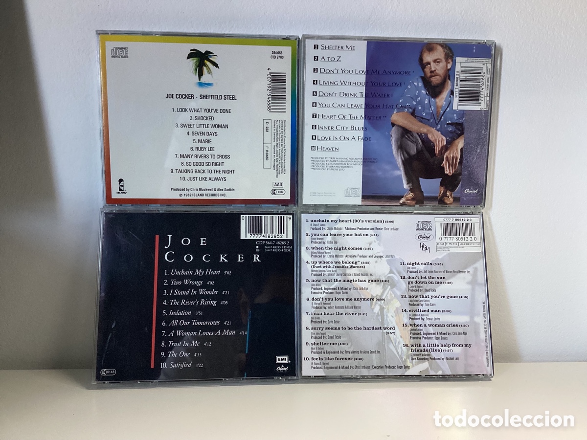 CDs de m&uacute;sica: Lote 3 Discos - Joe Cocker - Foto 2