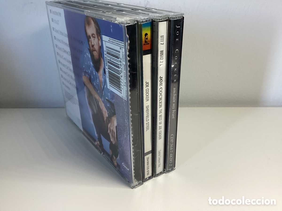 CDs de m&uacute;sica: Lote 3 Discos - Joe Cocker - Foto 3