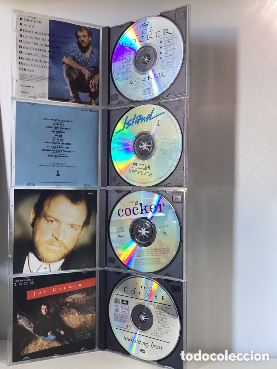 CDs de m&uacute;sica: Lote 3 Discos - Joe Cocker - Foto 4