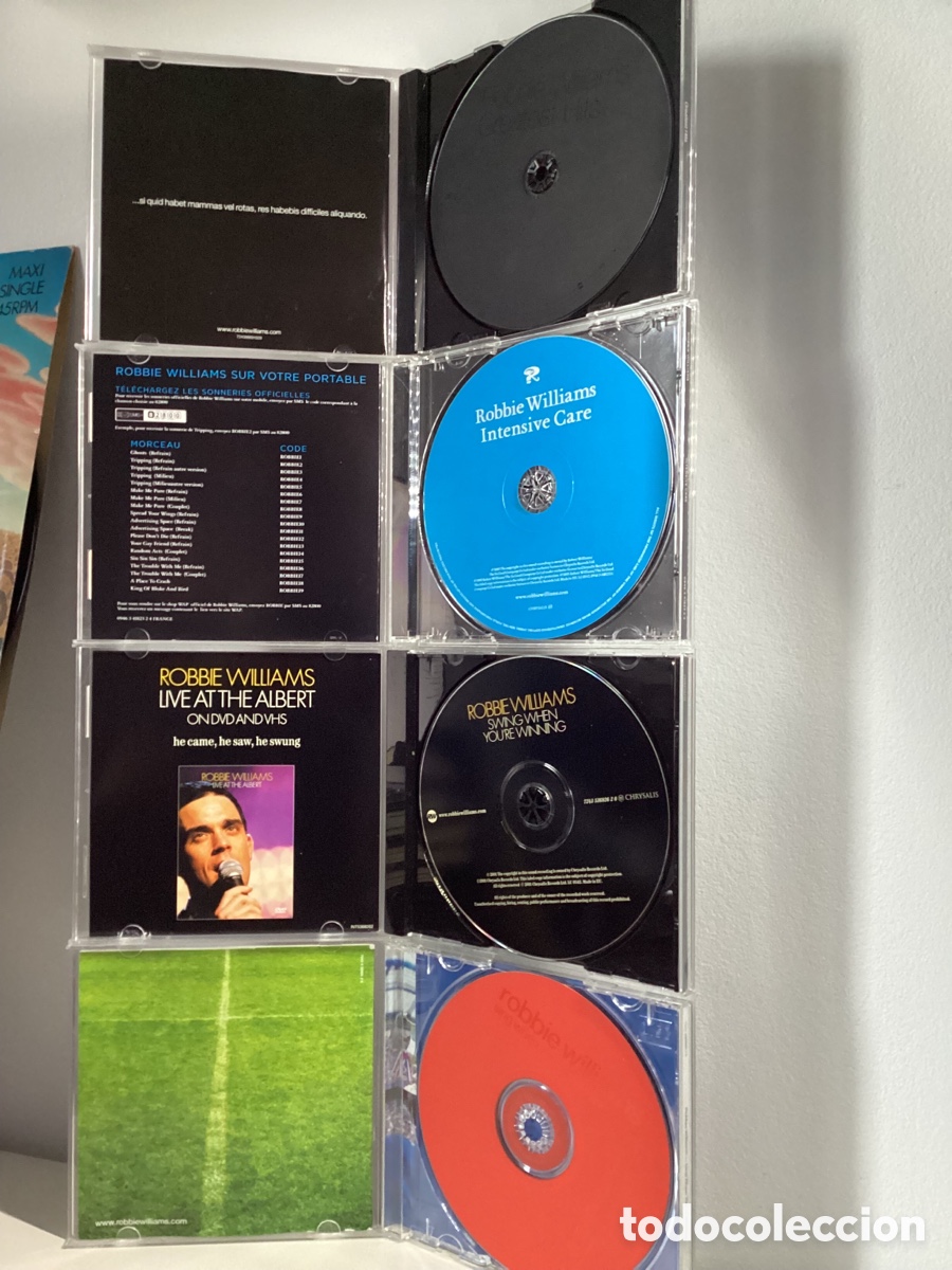 CDs de m&uacute;sica: Lote 4 Discos - Robbie Williams - Foto 3