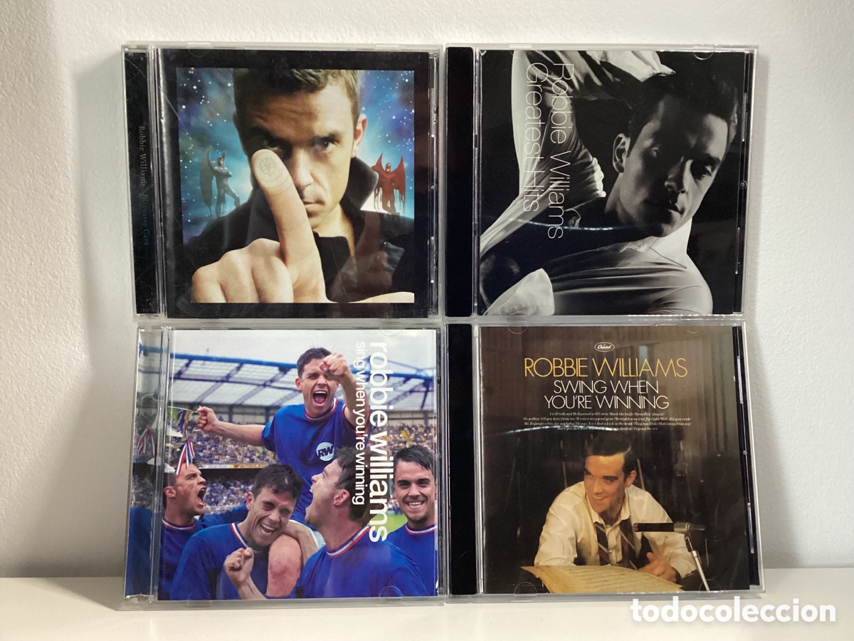 CDs de m&uacute;sica: Lote 4 Discos - Robbie Williams - Foto 1