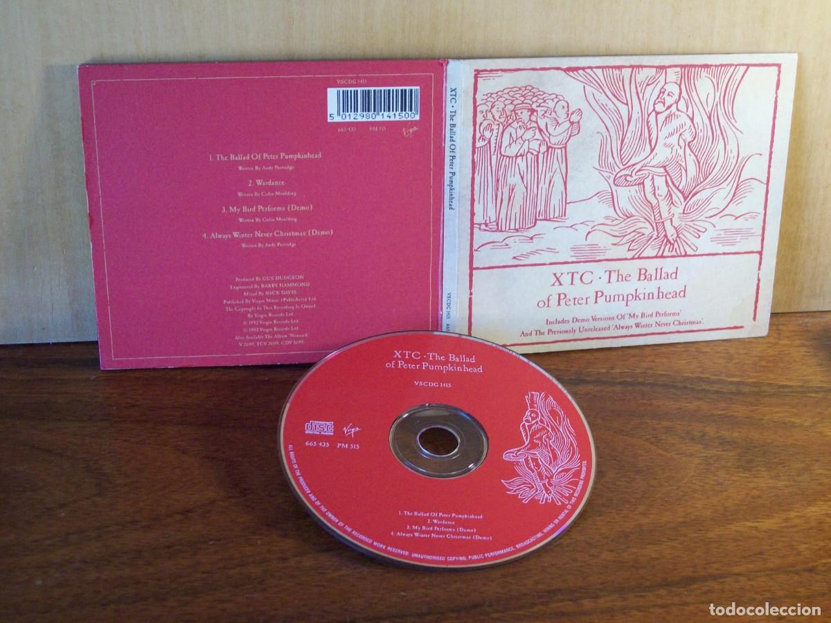 CDs de M&uacute;sica: XTC - THE BALLAD OF PETER PUMPKIN HEAD - CD DIGIPACK