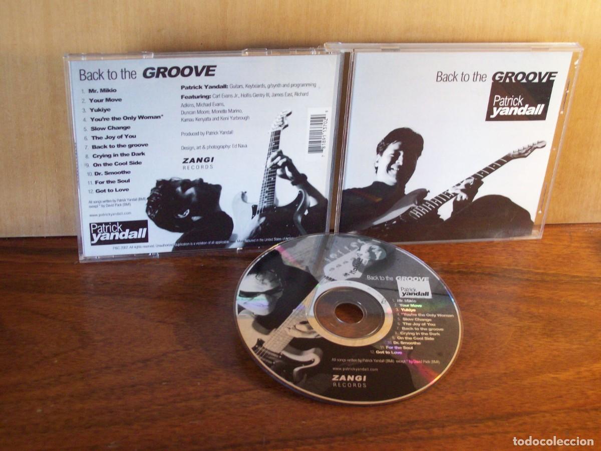 CDs de M&uacute;sica: PATRICK YANDALL - BACK TO THE GROOVE - CD