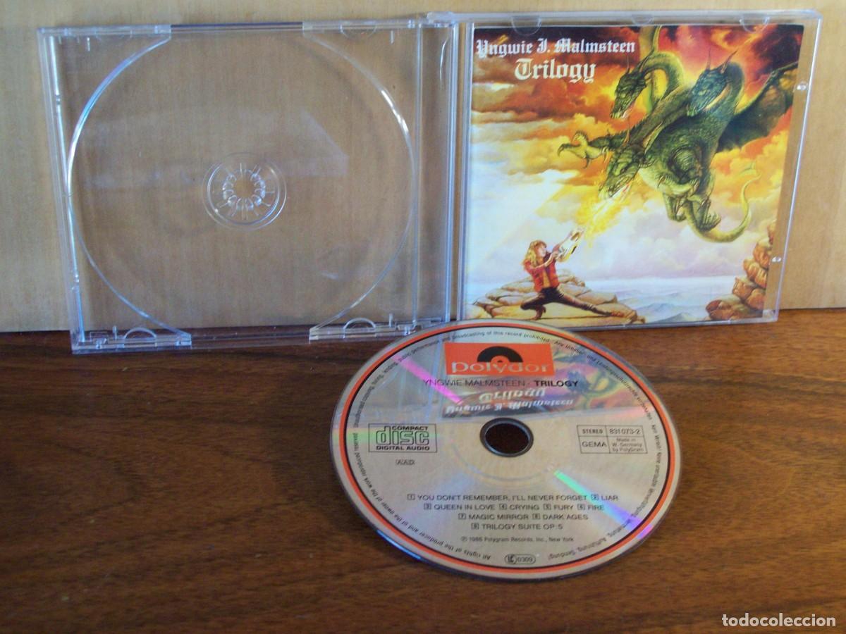 CDs de M&uacute;sica: YNGWIE J. MALMSTEEN - TRILOGY - CD FALTA CARATULA TRSERA , SE VE USADO