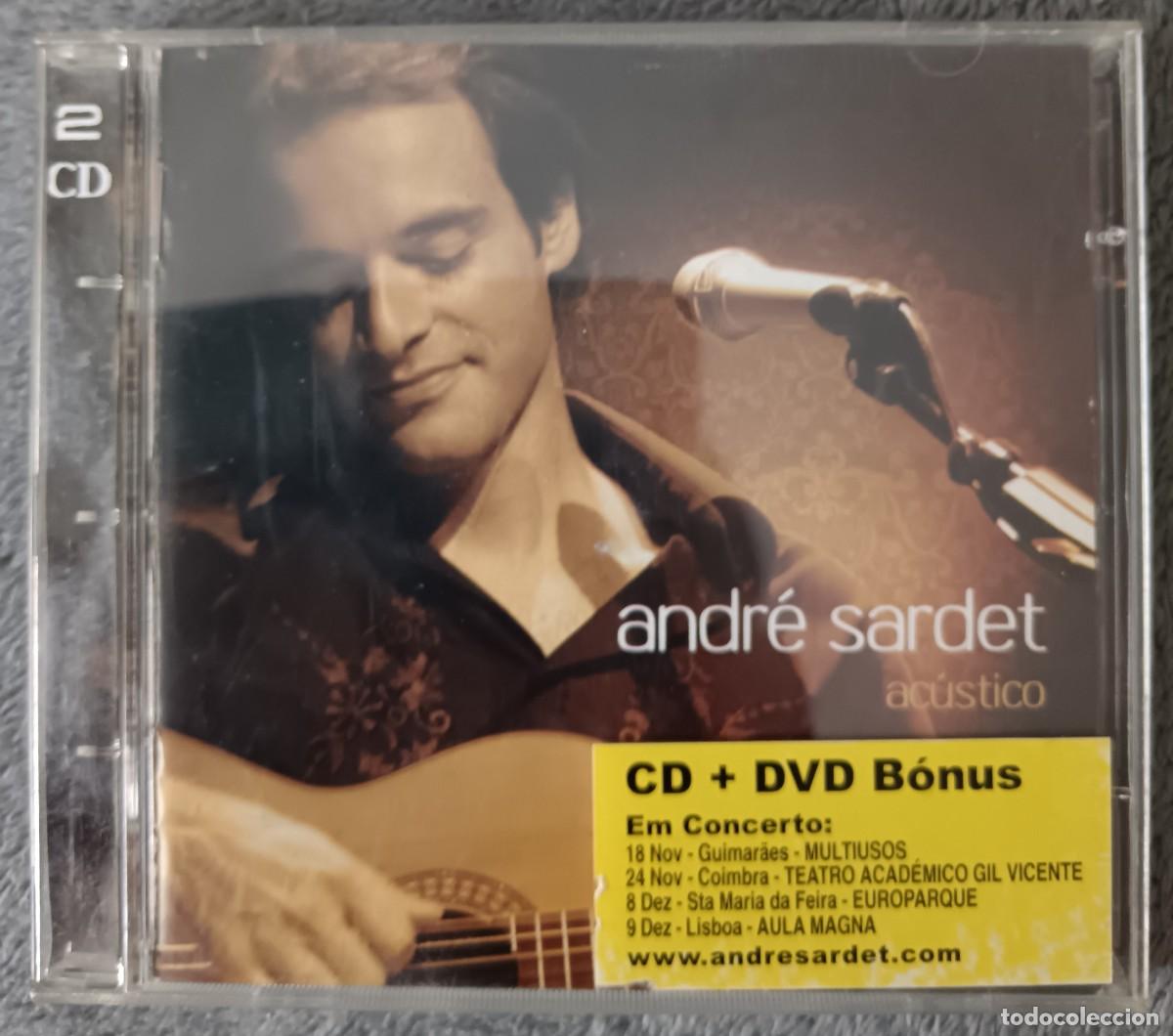 CDs de m&uacute;sica: Andr&eacute; Sardet. Ac&uacute;stico (cd+DVD B&oacute;nus) - Foto 1