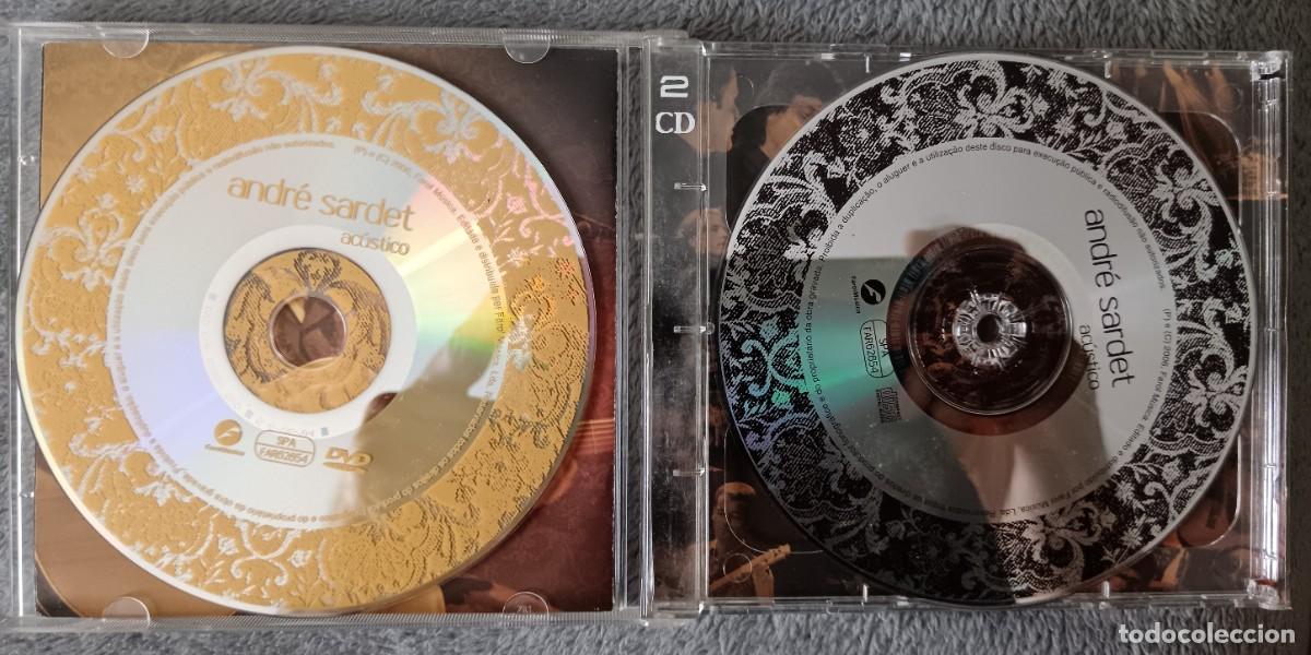 CDs de m&uacute;sica: Andr&eacute; Sardet. Ac&uacute;stico (cd+DVD B&oacute;nus) - Foto 3