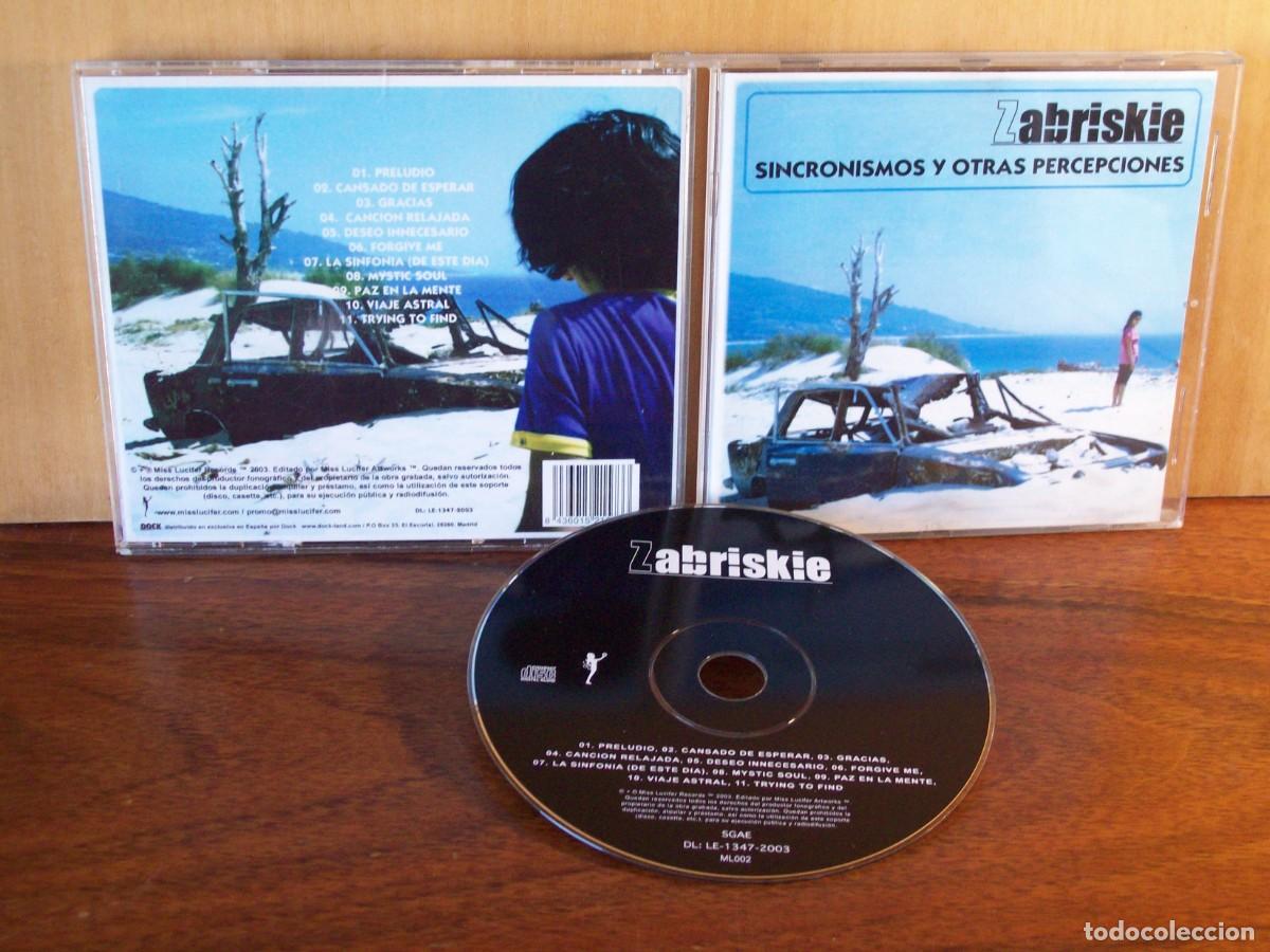 CDs de M&uacute;sica: ZABRISKIE - SINCRONISMOS Y OTRAS PERCEPCIONES - CD