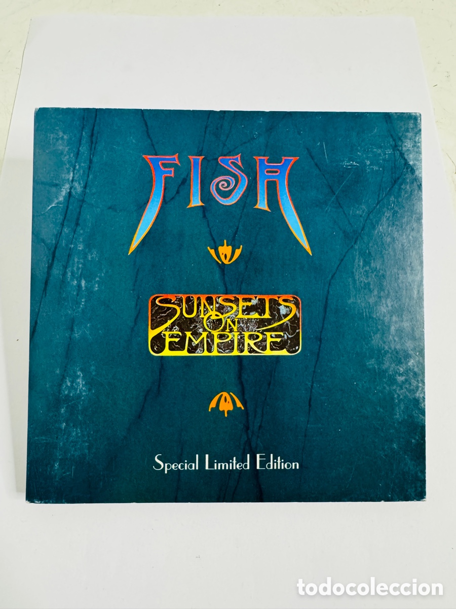 CDs de M&uacute;sica: edici&oacute;n especial limitada del &aacute;lbum &rdquo;Sunsets on Empire&rdquo; del artista Fish