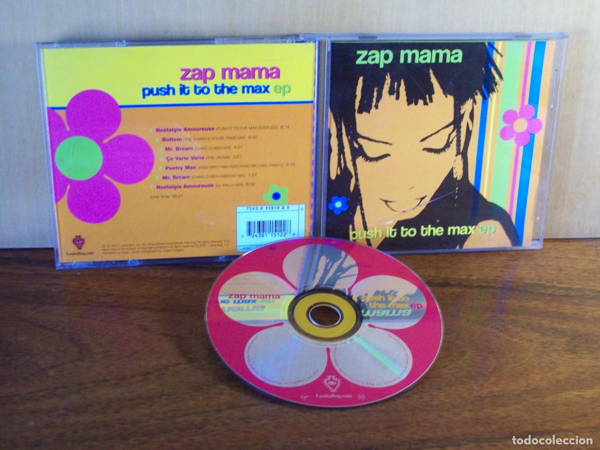 CDs de m&uacute;sica: ZAP MAMA - PUSH IT TO THE MAX EP - CD - Foto 1
