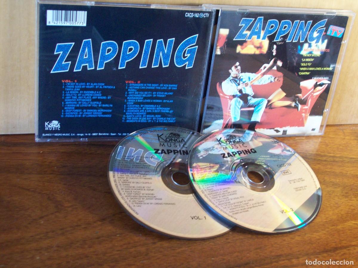 CDs de m&uacute;sica: ZAPPING - DOBLE CD ARTISTAS VARIOS - Foto 1