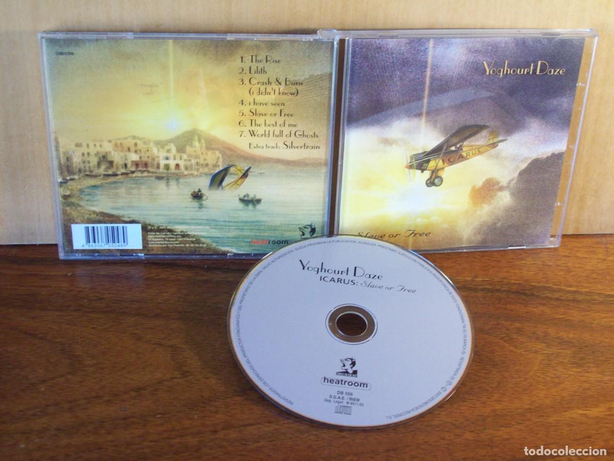 CDs de m&uacute;sica: YOGHOURT DAZE - ICARUS - SLAVE OR FREE - CD - Foto 1