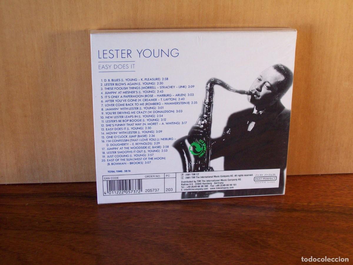 CDs de m&uacute;sica: LESTER YOUNG - EASY DOES IT - CD NUEVO PRECINTADO - Foto 2
