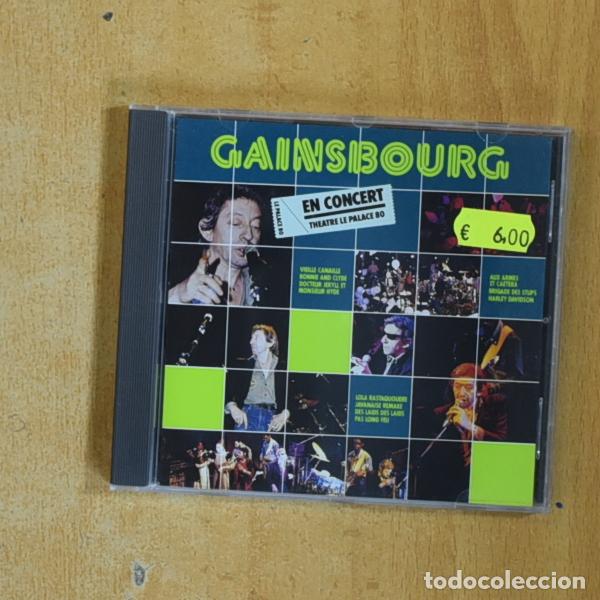 Music CDs: GAINSBOURG - EN CONCERT - CD - &iexcl;Descubre m&aacute;s en mi perfil!