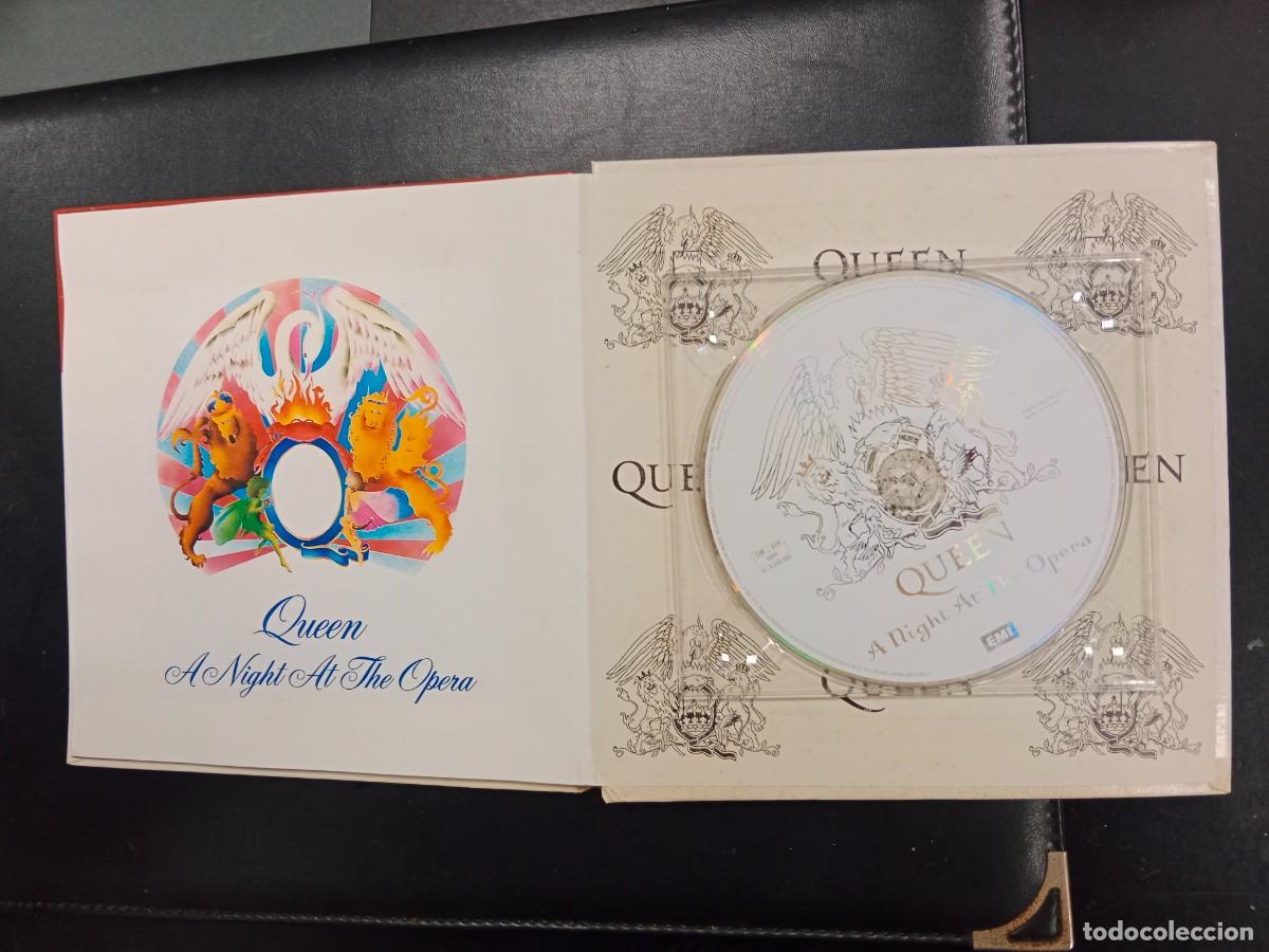 CDs de m&uacute;sica: COLECCION EMI LIBRO DISCO CD QUEEN - A NIGHT AT THE OPERA - Foto 3
