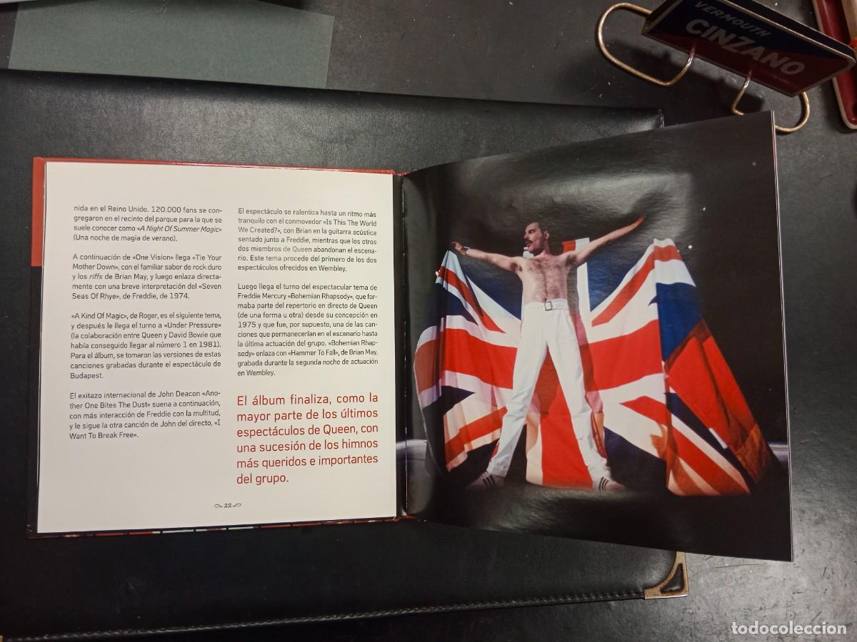 CDs de m&uacute;sica: COLECCION EMI LIBRO DISCO CD QUEEN - LIVE MAGIC - Foto 2