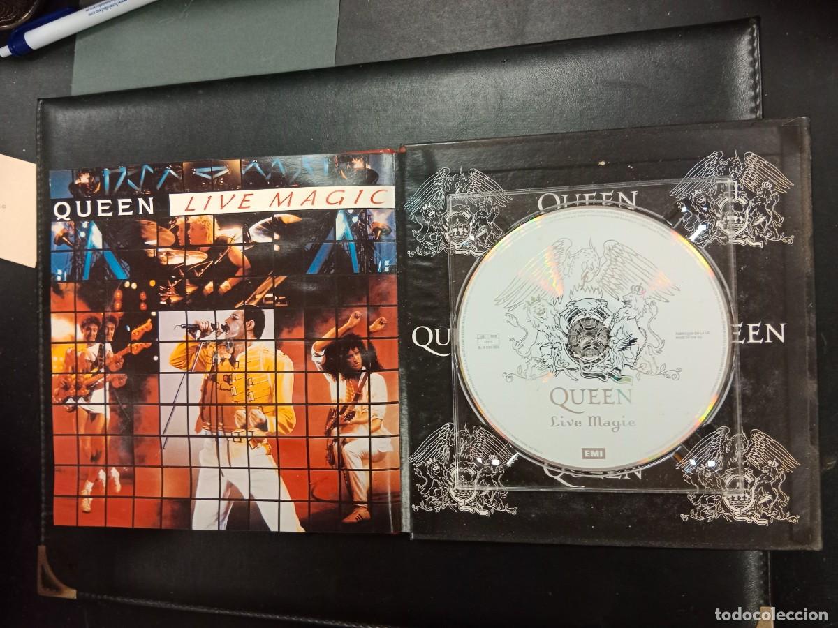 CDs de m&uacute;sica: COLECCION EMI LIBRO DISCO CD QUEEN - LIVE MAGIC - Foto 3