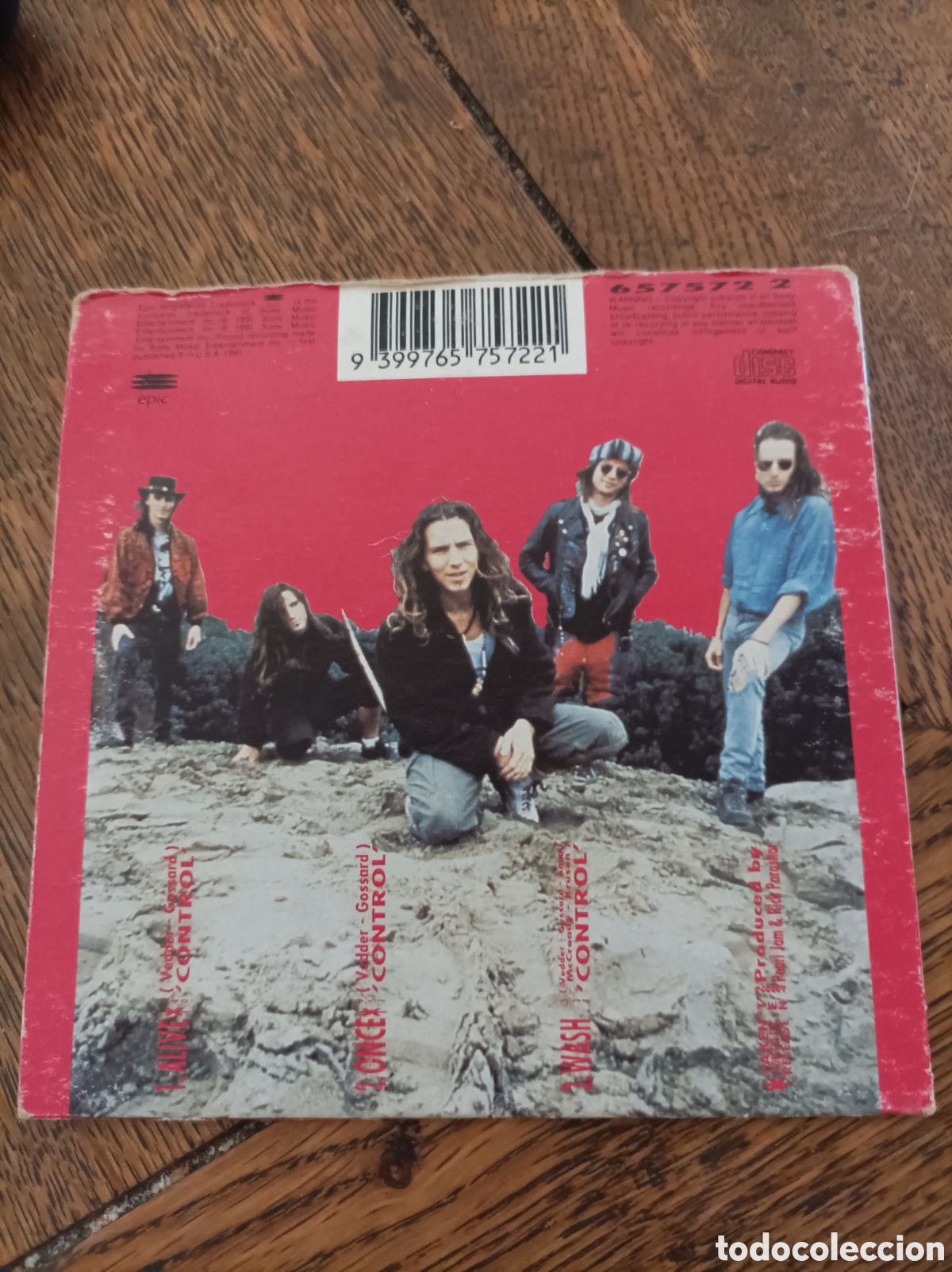 CDs de m&uacute;sica: Pearl Jam. Alive. Cd promo. - Foto 2