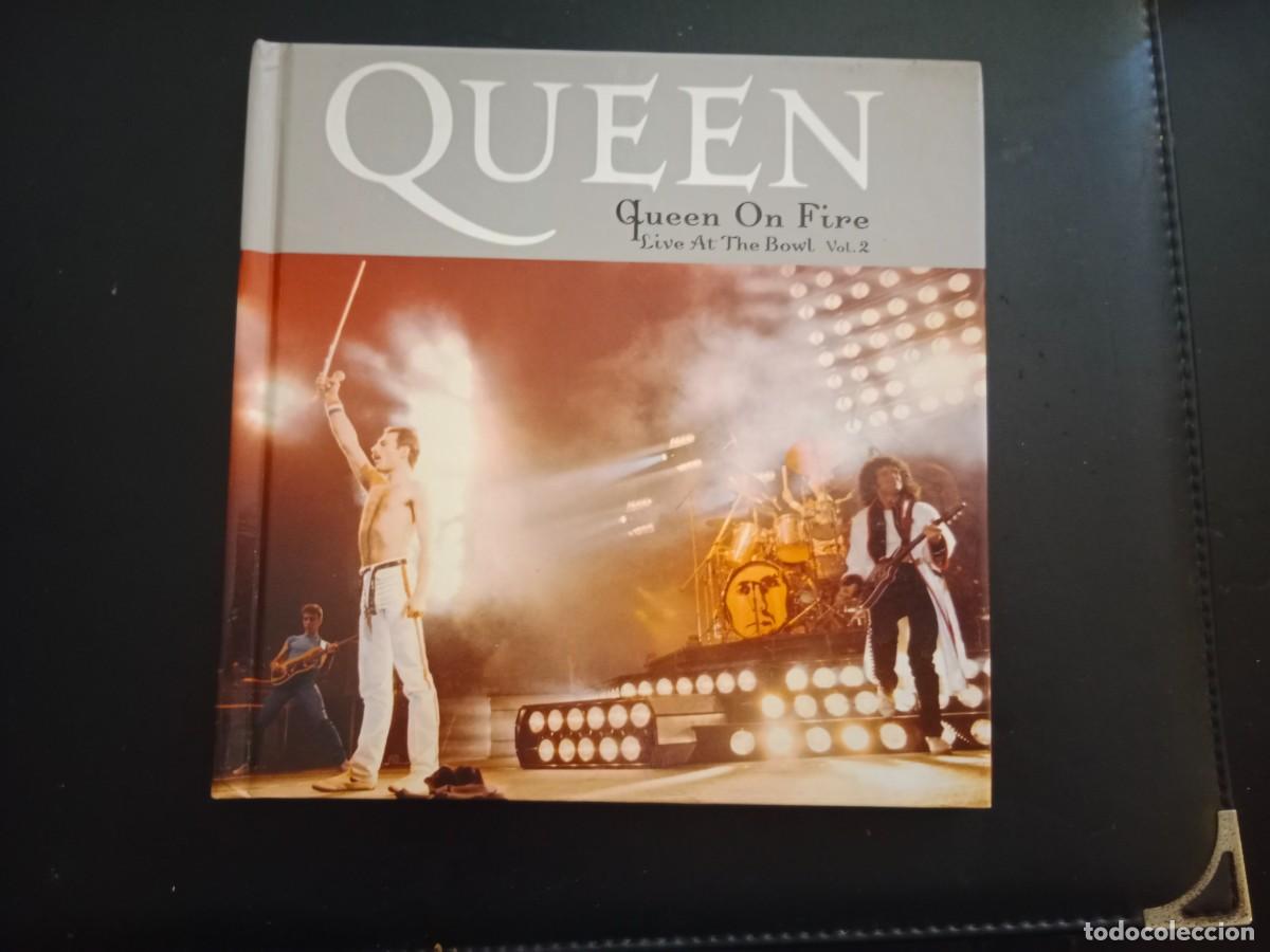 CDs de M&uacute;sica: COLECCION EMI LIBRO DISCO CD QUEEN - LIVE AT THE BOWL VOL. 2 QUEEN ON FIRE