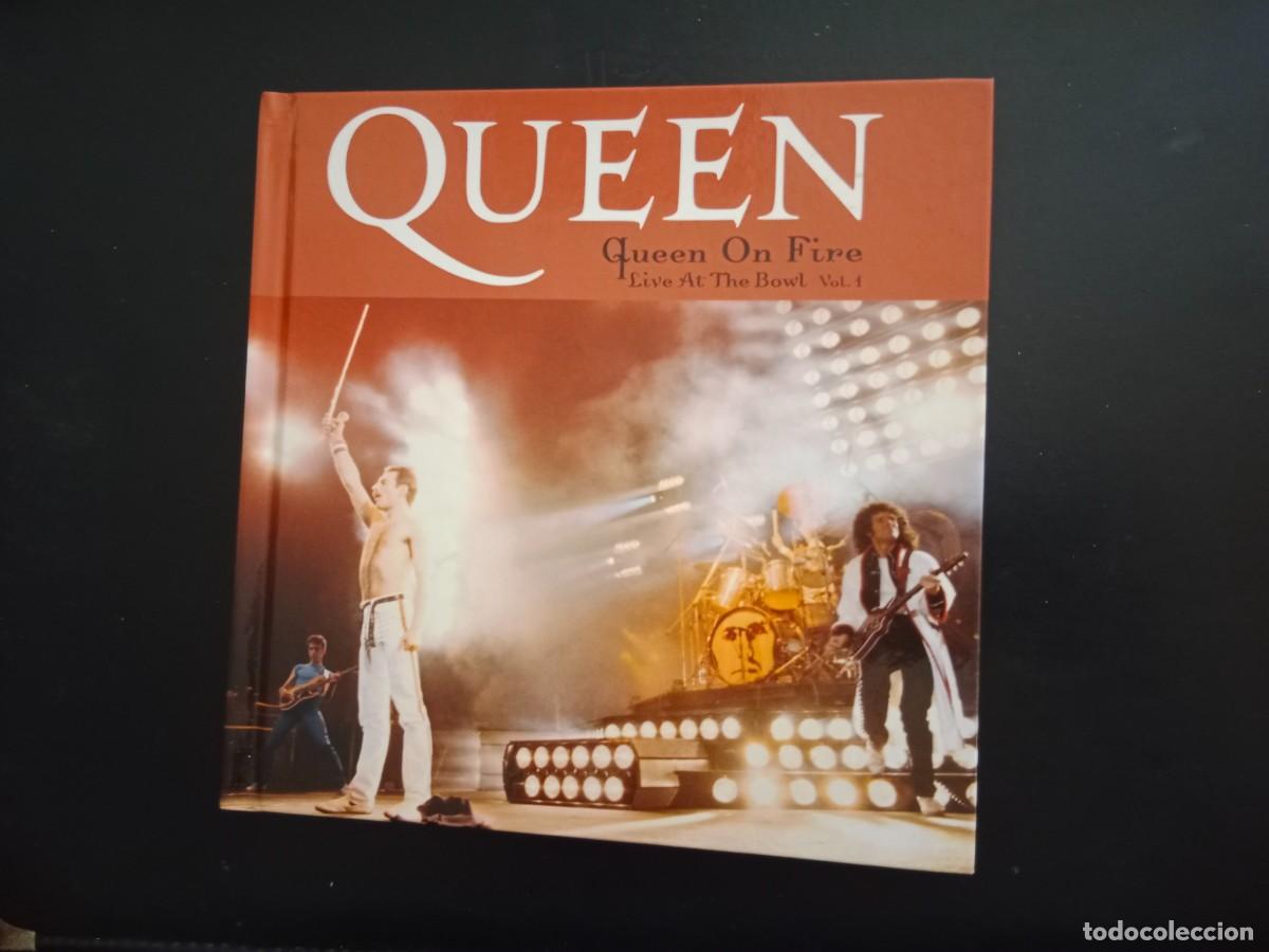 CDs de M&uacute;sica: COLECCION EMI LIBRO DISCO CD QUEEN - LIVE AT THE BOWL VOL. 1 - QUEEN ON FIRE