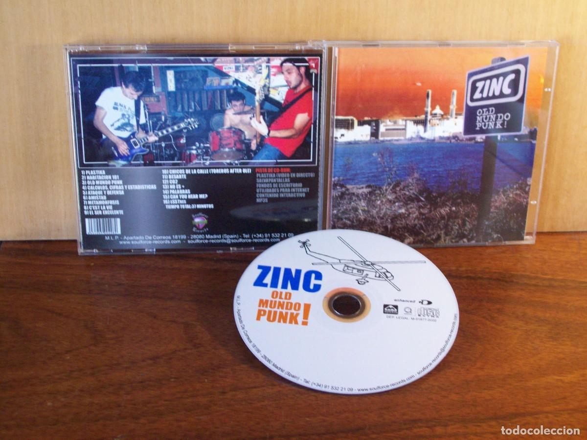 CDs de m&uacute;sica: ZINC - OLD MUNDO PUNK - CD - Foto 1