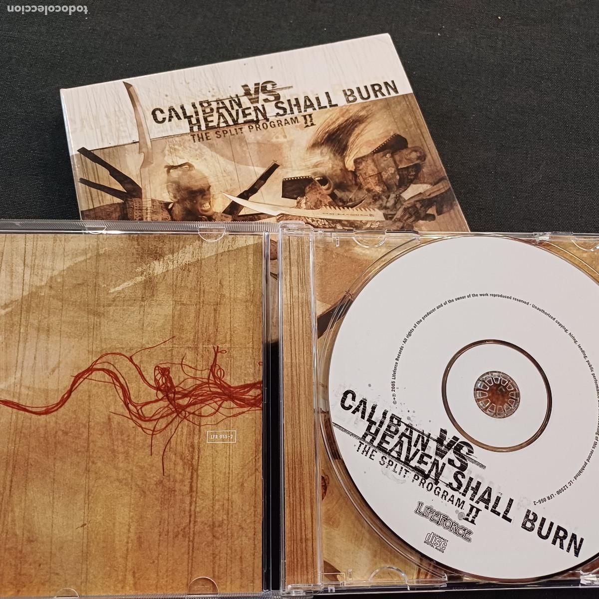 CDs de m&uacute;sica: CALIVAN vs HEAVEN SHALL BURN/THE SPLIT PROGRAM II/CD METAL. - Foto 2
