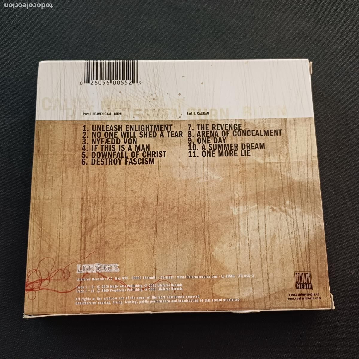 CDs de m&uacute;sica: CALIVAN vs HEAVEN SHALL BURN/THE SPLIT PROGRAM II/CD METAL. - Foto 3