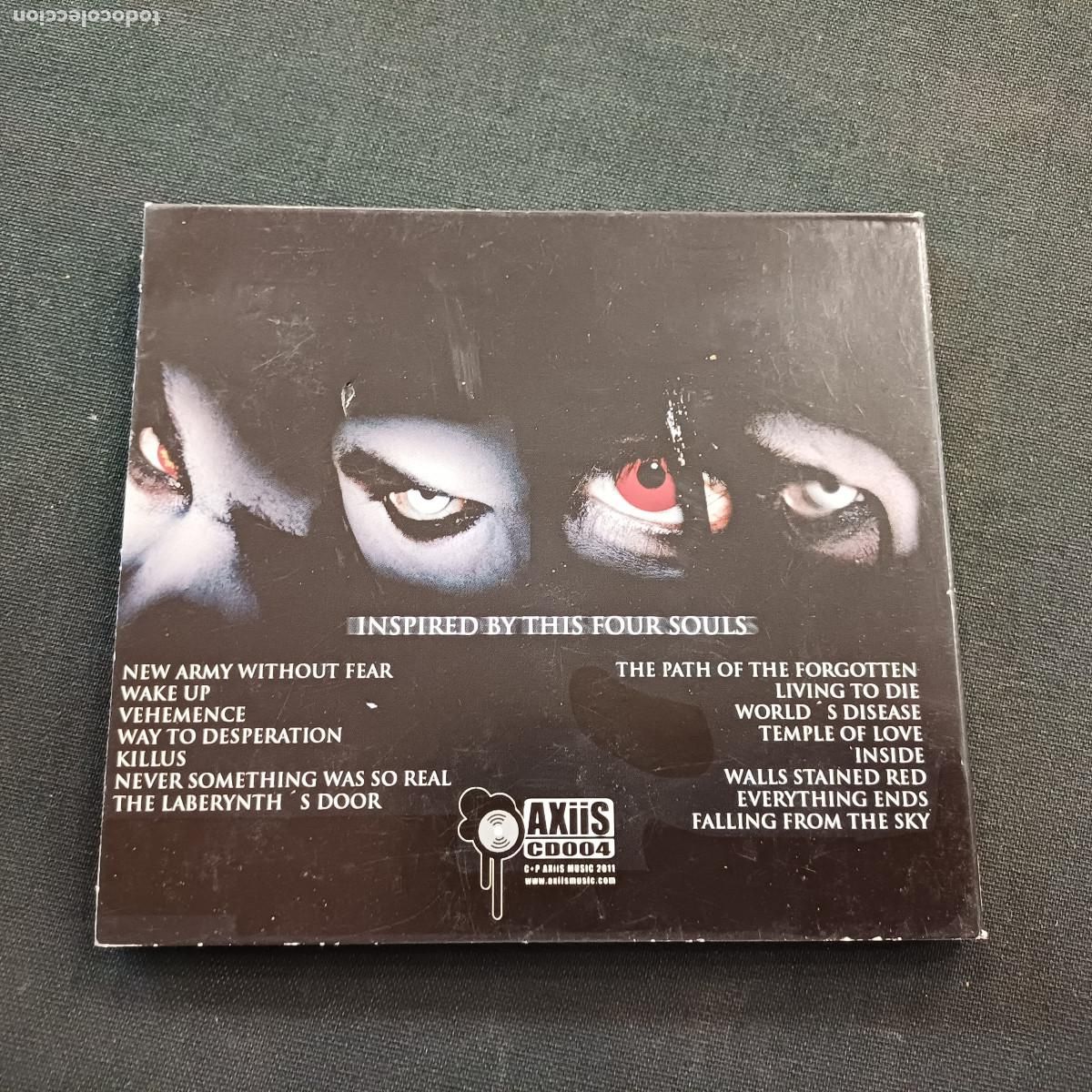 CDs de m&uacute;sica: KILLUS/NEVER SOMETHING WAS SO REAL/CD DIGIPACK METAL. - Foto 3