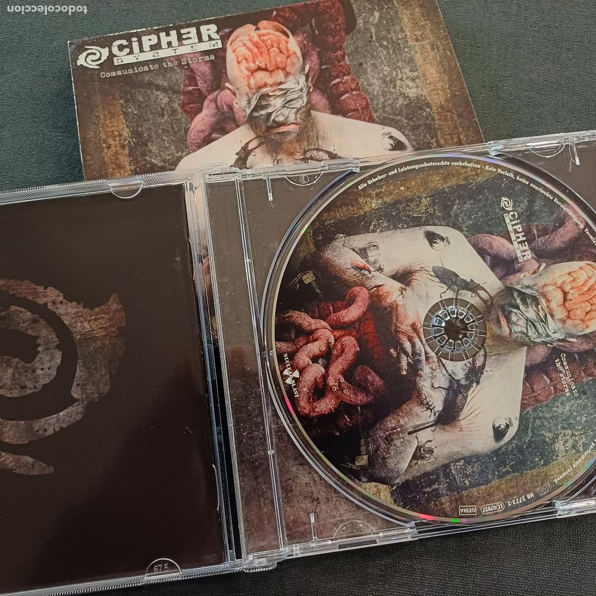 CDs de m&uacute;sica: CIPHER SYSTEM/COMUNICATE THE STORMS/CD METAL. - Foto 2