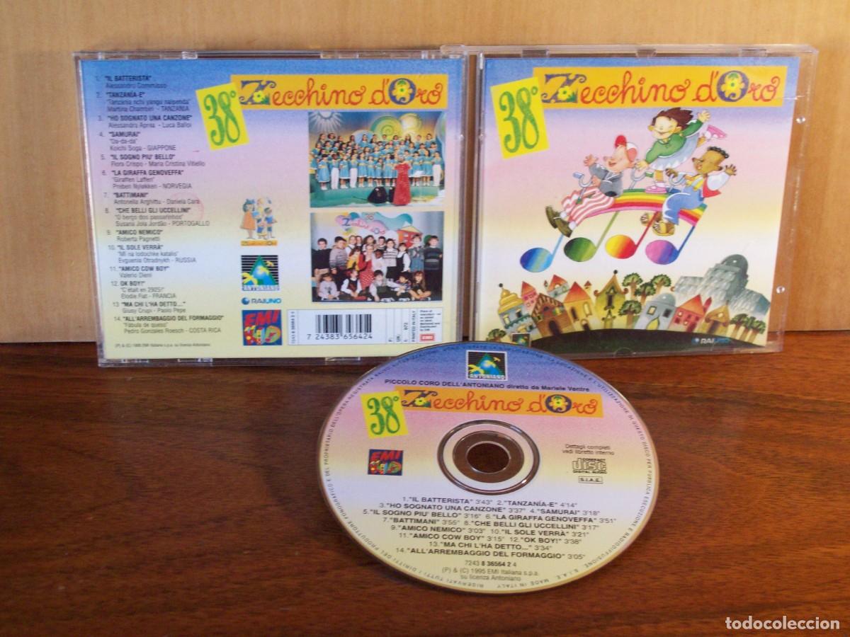 CDs de M&uacute;sica: ZECCHINO D'ORO 38 - PICCOLO CORO DELL'ANTONIANO - DIRECTO DE MARIELE VENTRE- CD