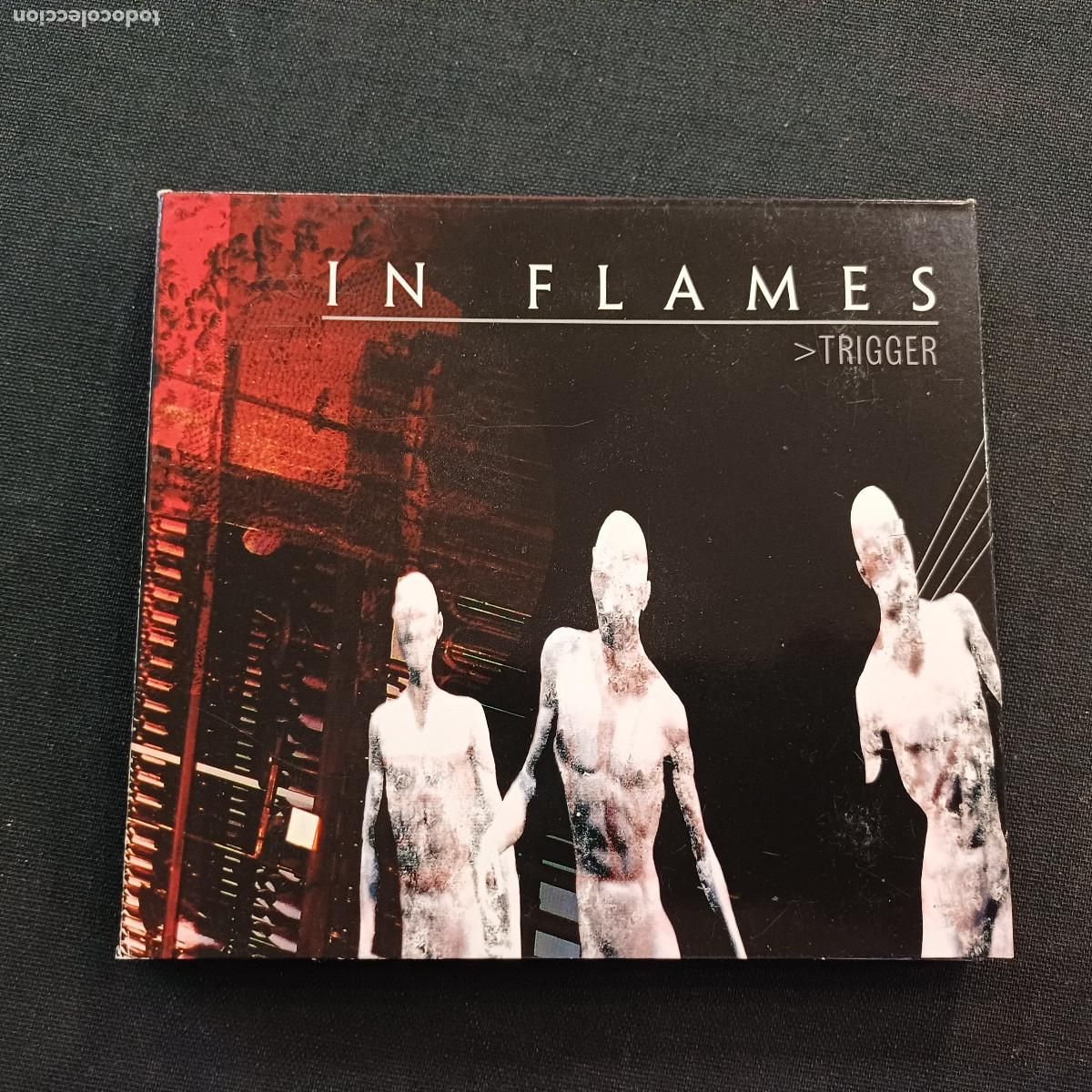CDs de m&uacute;sica: IN FLAMES/TRIGGER/CD + DVD DIGIPACK METAL. - Foto 1