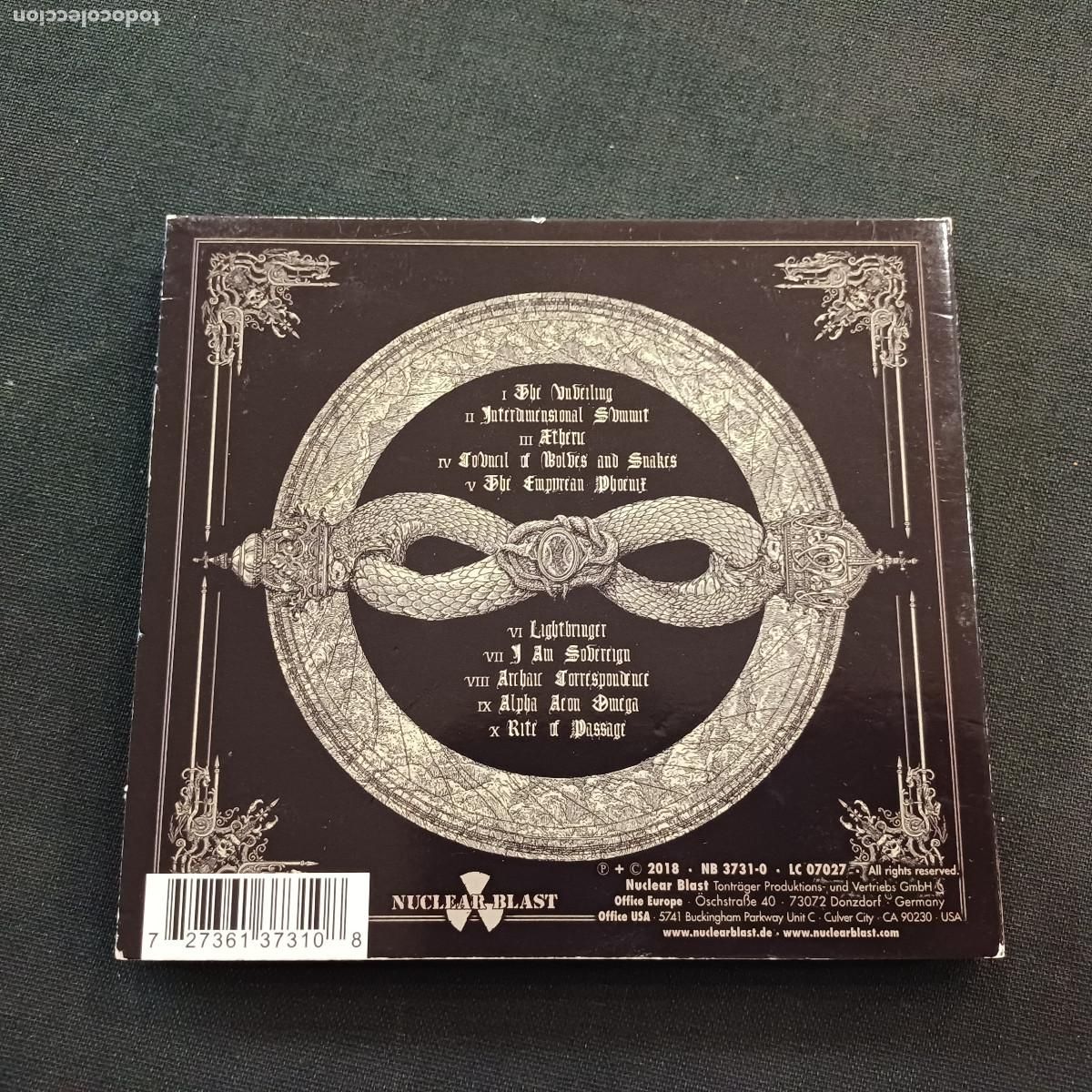 CDs de m&uacute;sica: DIMMU BORGIR/EONIAN/CD DIGIPACK METAL. - Foto 3
