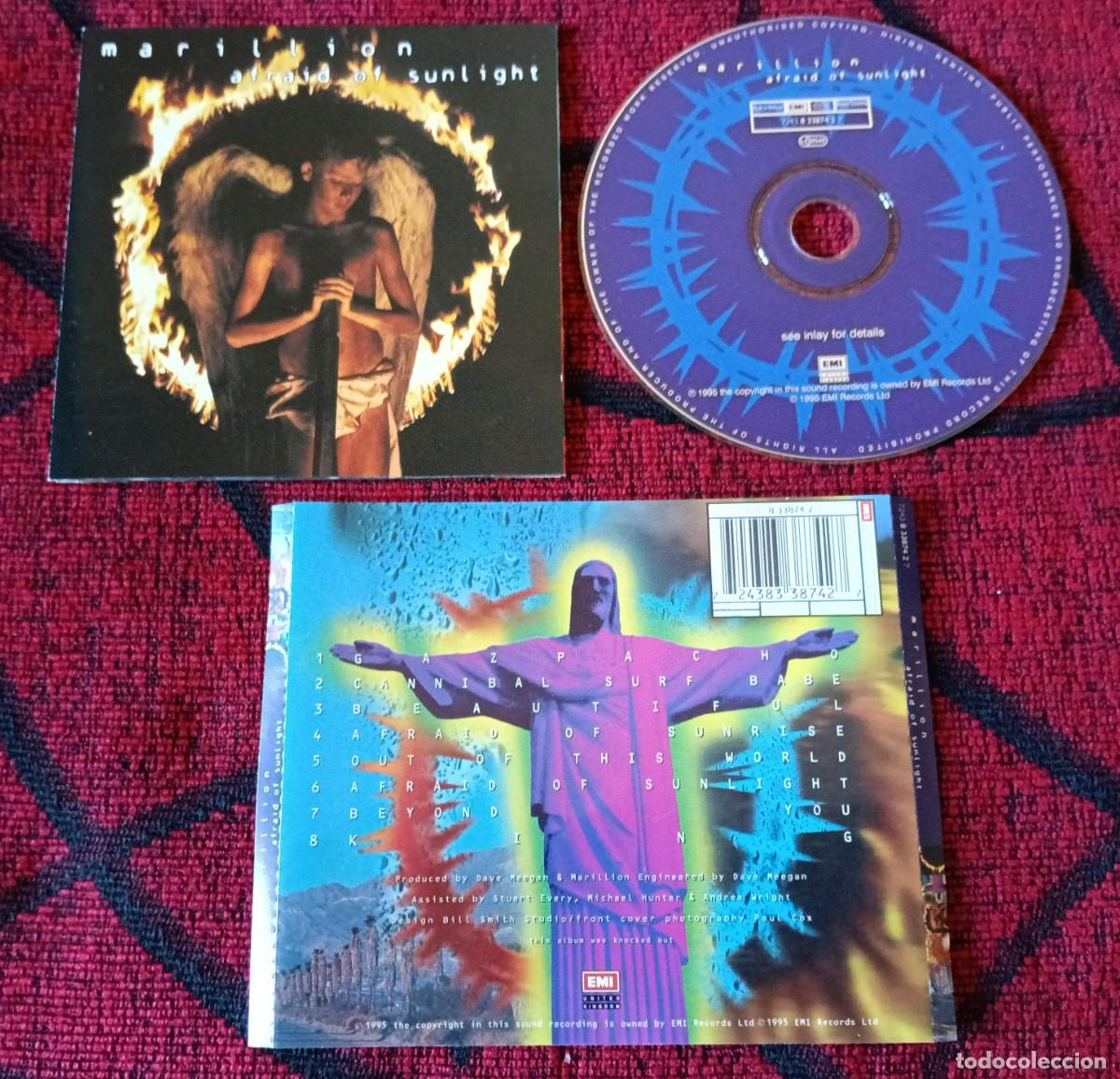 CDs de m&uacute;sica: MARILLION ** Afraid Of Sunlight ** CD 1995 - Foto 1
