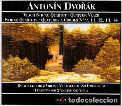 CD de M&uacute;sica: Anton&iacute;n Dvoř&aacute;k: String Quartets Nos. 9, 11, 12, 13, 14 / Bagatelles / Terzetto- 3149025050946