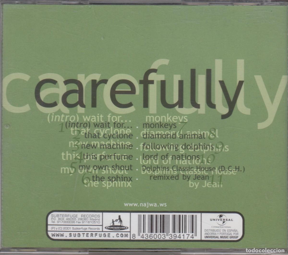 CDs de m&uacute;sica: Najwa cd Carefully 2005 - Foto 2