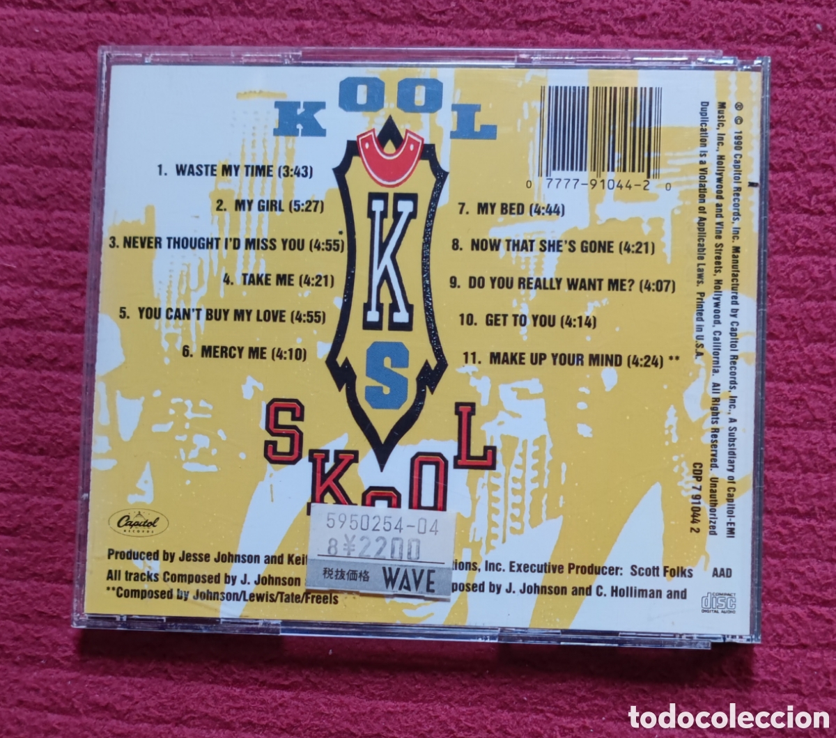 CDs de m&uacute;sica: KOOL SKOOL:s/t . CD 1989 Capitol. - Foto 2