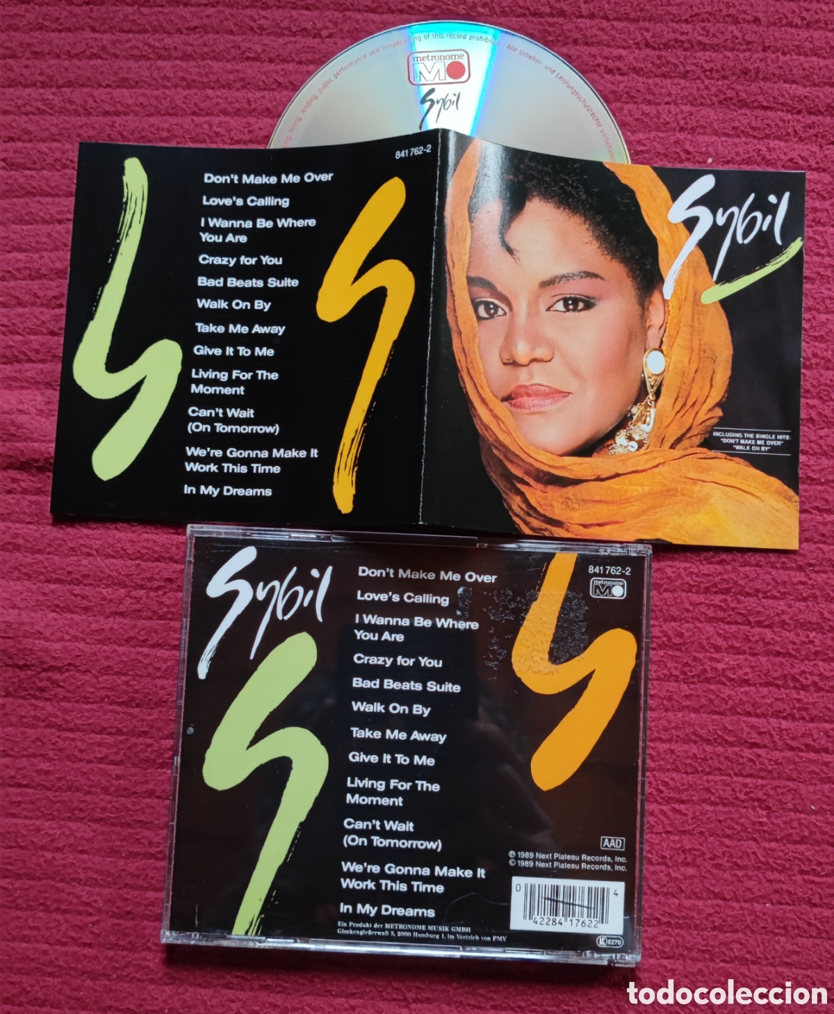 Musik-CDs: SYBIL: sybil; CD aor 1989 Metronome.