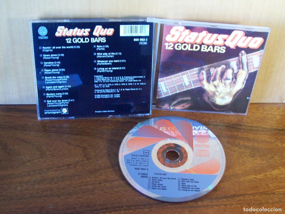 CDs de M&uacute;sica: STATUS QUO - 12 GP&Ntilde;D BARS - CD