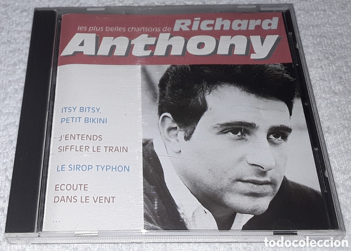 CDs de m&uacute;sica: CD - RICHARD ANTHONY - LES PLUS BELLES CHANSONS DE RICHARD ANTHONY - Foto 1