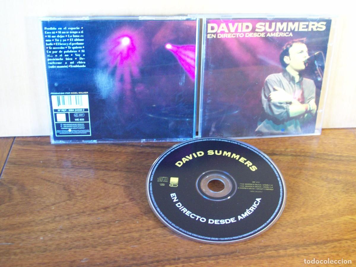 CDs de m&uacute;sica: DAVID SUMMERS - EN DIRECTO DESDE AMERICA - CD - Foto 1
