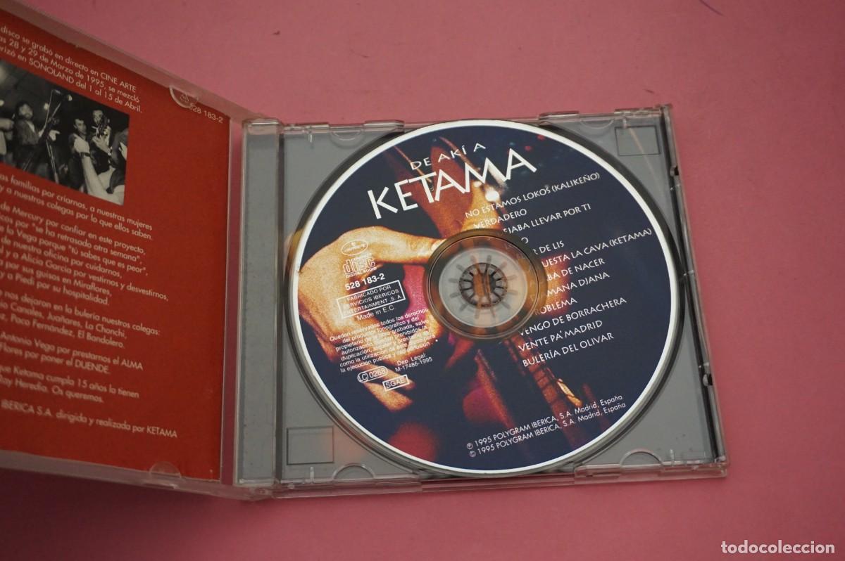 CDs de m&uacute;sica: CD - KETAMA - DE AKI A KETAMA - DISCO EN BUEN ESTADO - Foto 2